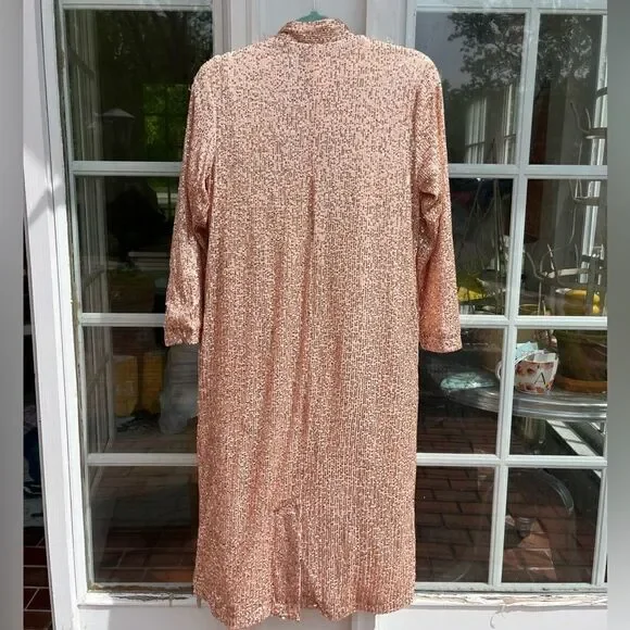 Anthropologie Mare Mare Sequin Duster NWT